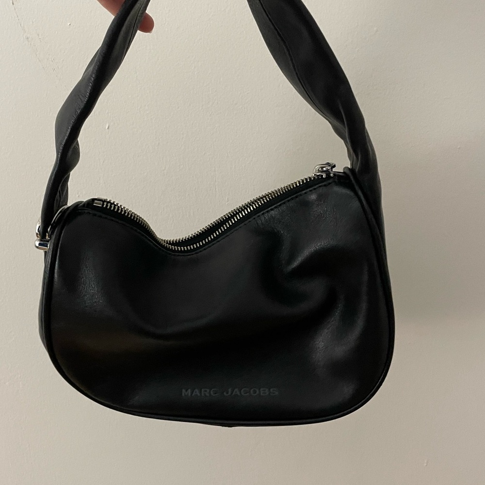 Marc Jacobs Black Leather Shoulder Bag